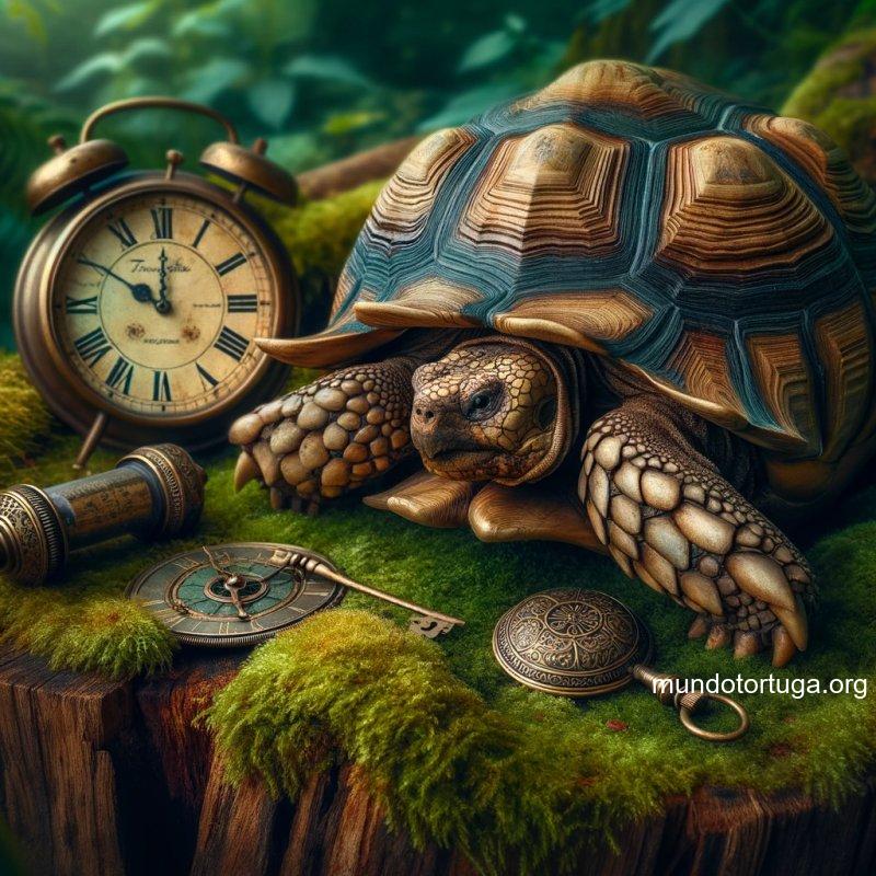 foto de una tortuga grande y antigua en medio de un entorno natural su caparazn muestra detalles y texturas que sugieren su edad avanzada elementos