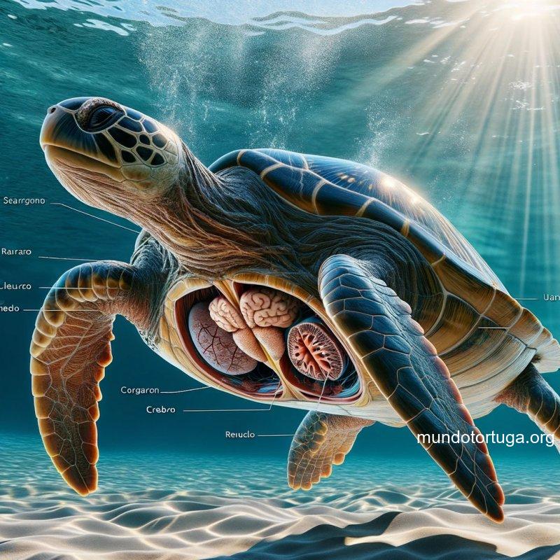 Anatomía general de las tortugas marinas